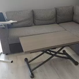 Стол-трансформер Clayton I, серый