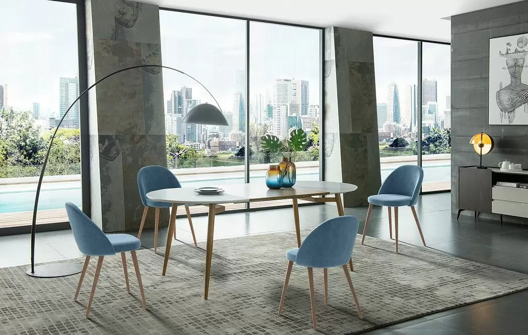 Стул Shelly, голубой - фото 2