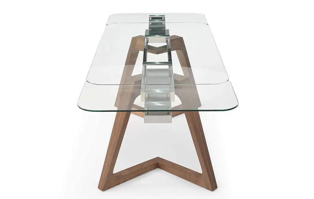 Стол раскладной Eden 160-240, орех - фото 11