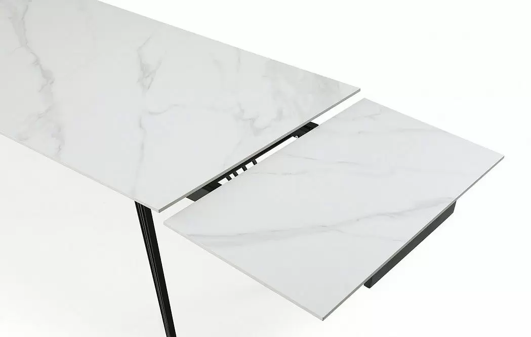 Стол раскладной Parma 180-280, керамика "каррарский мрамор" - фото 9