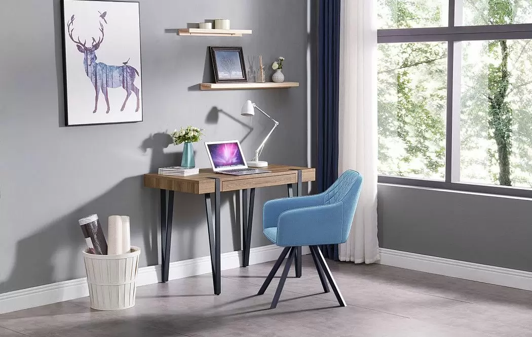 Стол письменный Project, орех/черный - фото 18