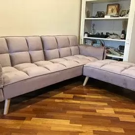 Оттоманка Lisbet, пепельная роза