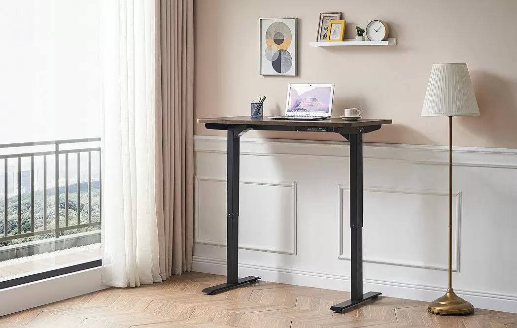 Стол London (120) орех, регулируемая высота, электропривод - фото 2