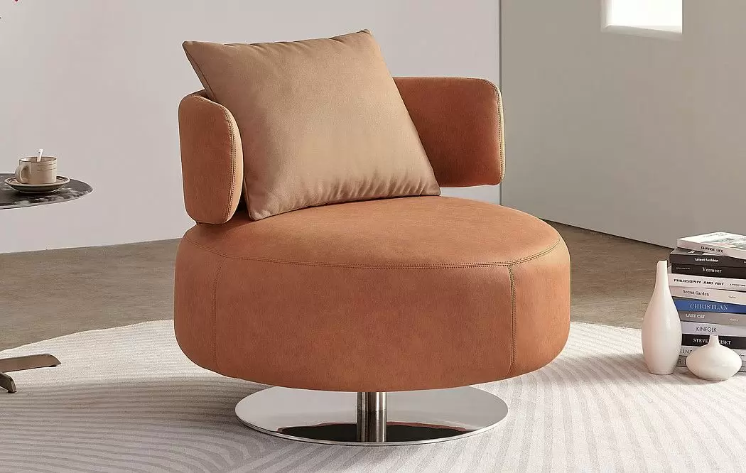 Кресло Sandra, терракотовый/карамель