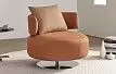 Кресло Sandra, терракотовый/карамель