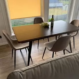 Стул Jackson, голубой/черный