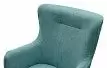 Кресло Camilla, бирюзовый/натуральный