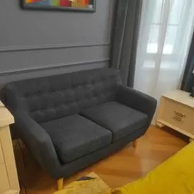 Диван Copenhagen угловой (левый), бирюзовый