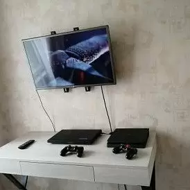 Стол письменный Croft, пепельный дуб/черный