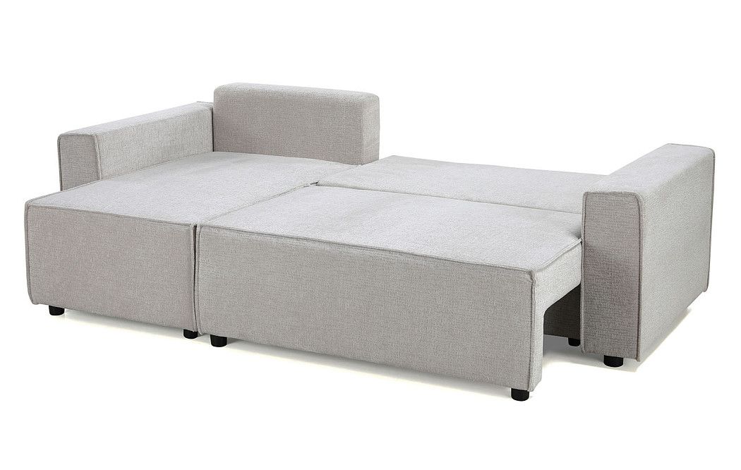 Диван-кровать Gustav угловой (левый), бежевый - фото 2