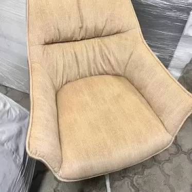 Кресло Cintia, карамель/черный