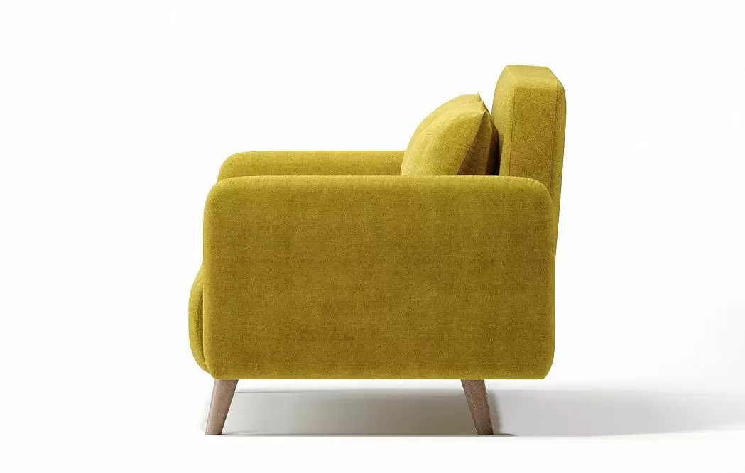 Диван-кровать Cardiff, горчичный - фото 7