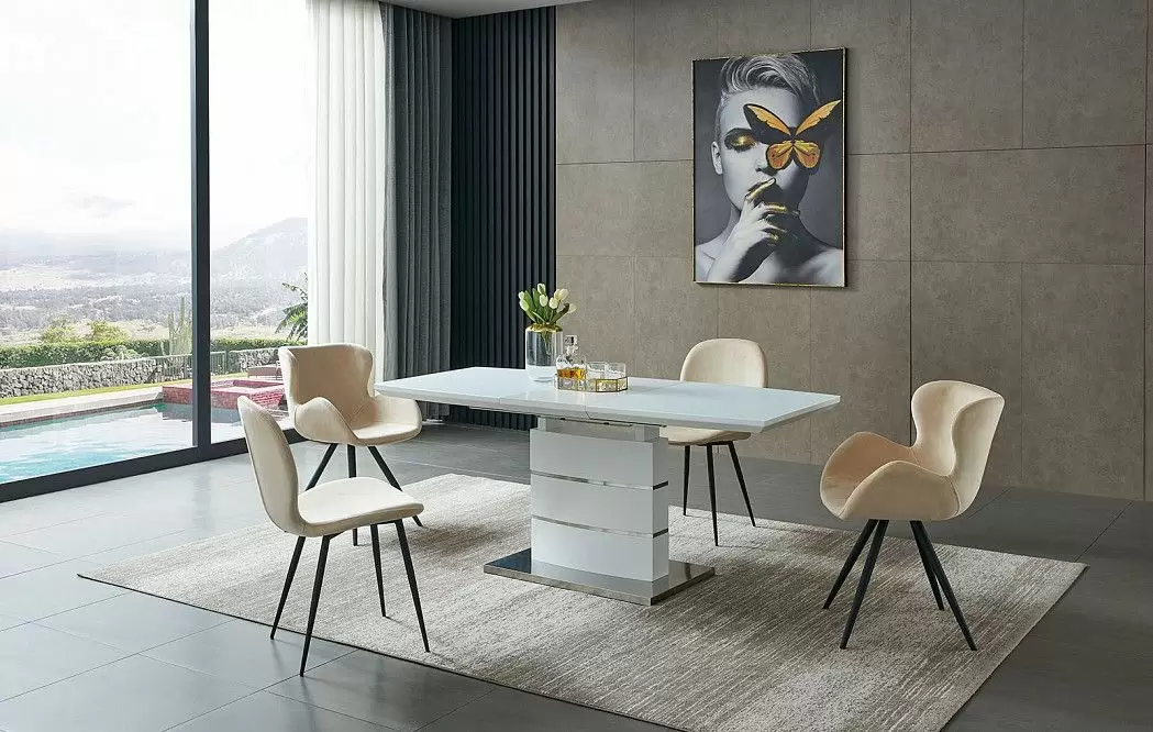 Стул Nancy, бежевый/черный - фото 2