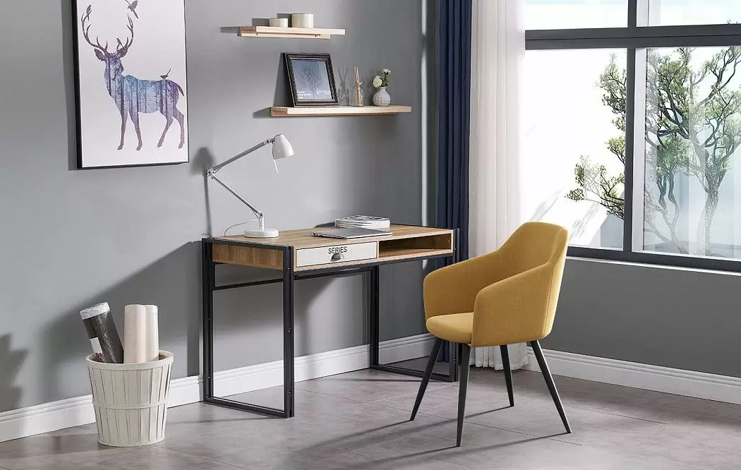 Стол письменный Discovery, орех/черный - фото 13