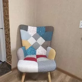 Оттоманка Hygge, слоновая кость/золото