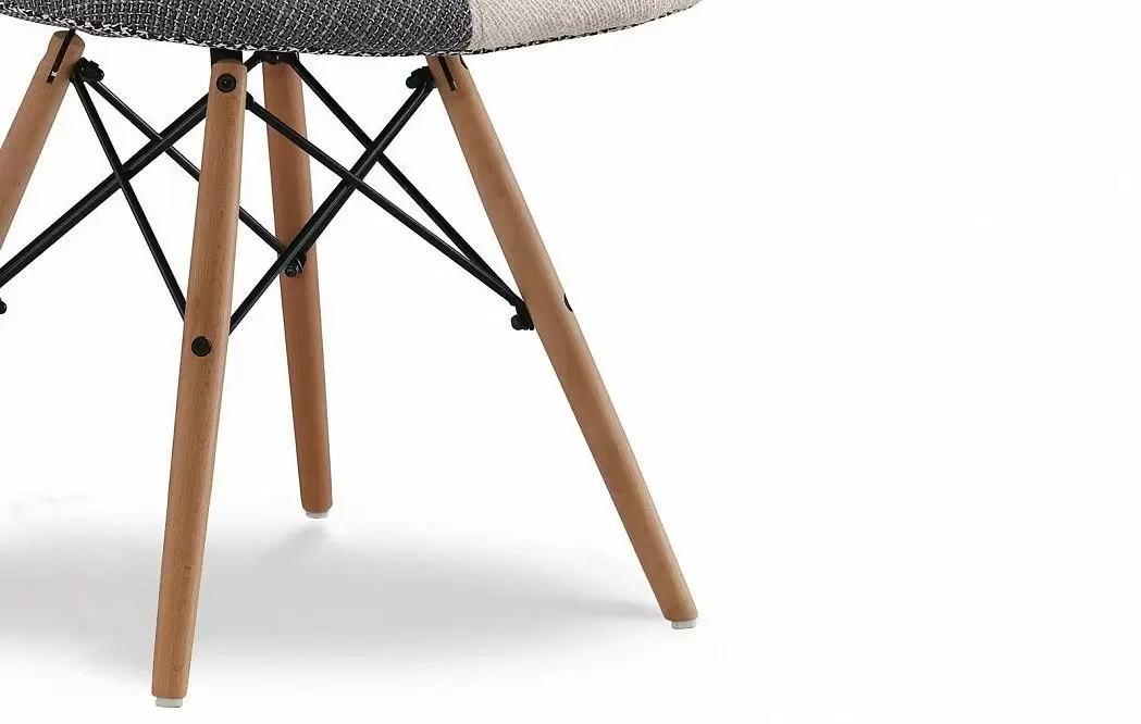 Стул Jolene (в стиле Eames), синий пэчворк - фото 6