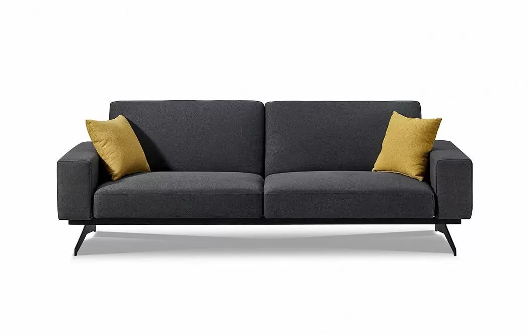 Диван-кровать Soho, графит/желтый - фото 3