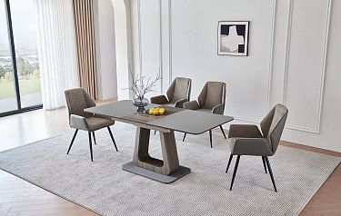 Стол Rosanna + 4 стула Matilda