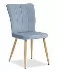 Стул Ludwig, голубой/дерево