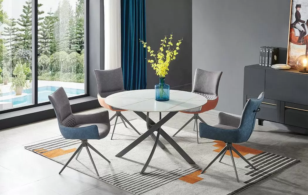 Кресло Jess, графит/коричневый цвет - фото 14