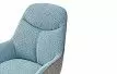 Стул Mabel, голубой/серый