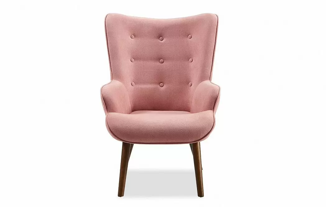 Кресло Hygge, коралловый/орех - фото 3