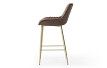 Стул барный Joely Bar (76), коричневый/шампань