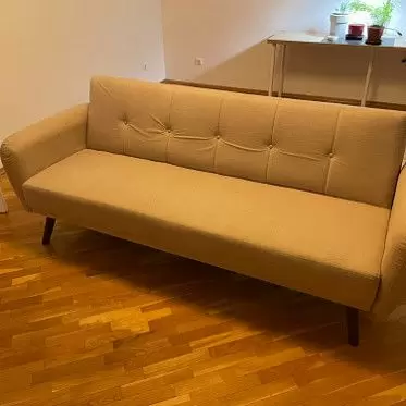 Диван-кровать Susan Duet, светло-бежевый