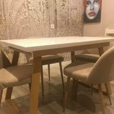 Стол раскладной Manchester 120-160, белый/вяз Manchester IMG-20210128-WA0053.jpg