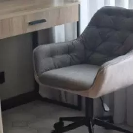 Кресло Julietta, серый/розовый