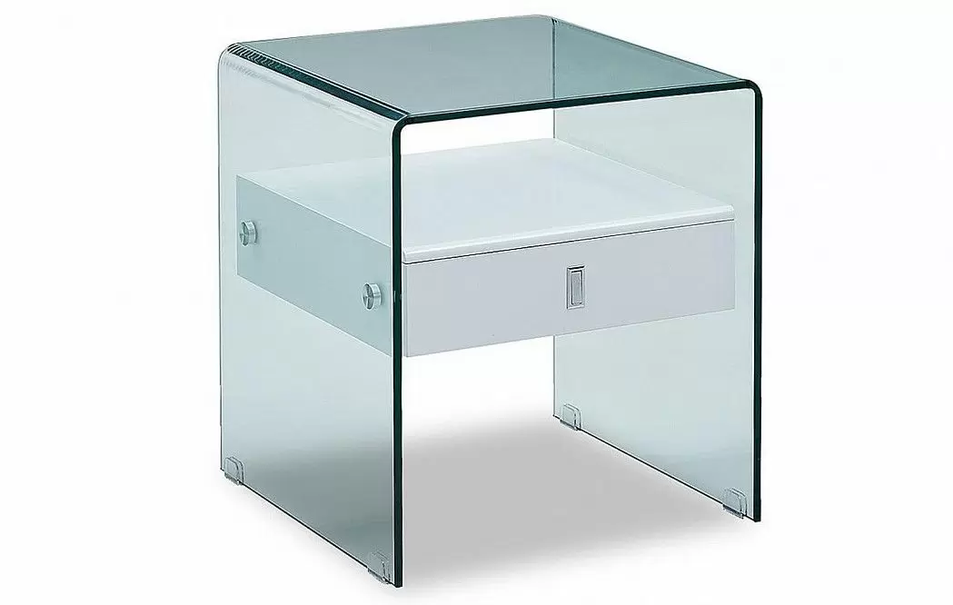 Столик Glasper, белый