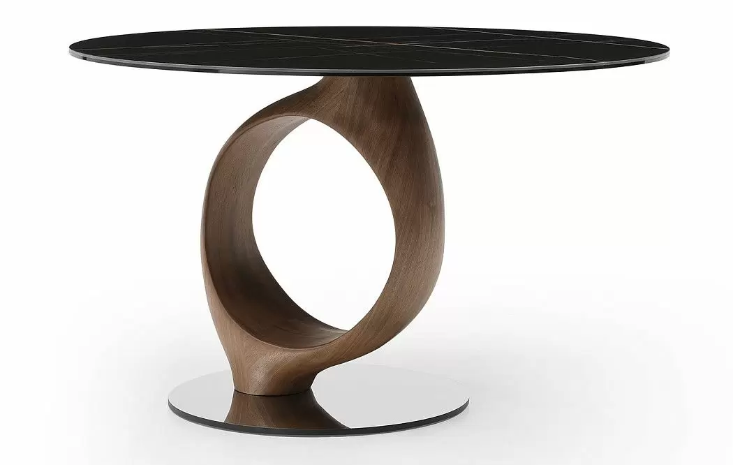 Стол Oasis + 4 коричневых стула Agata - фото 7