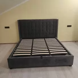 Кровать с подъемным механизмом Vivien 180x200, желтый