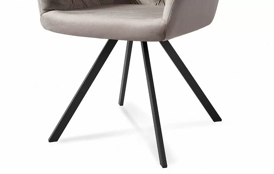 Стол Leticia + 3 серо-бежевых стула Glenn - фото 19