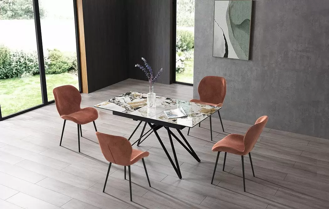 Стул Frank, коричневый/черный - фото 3