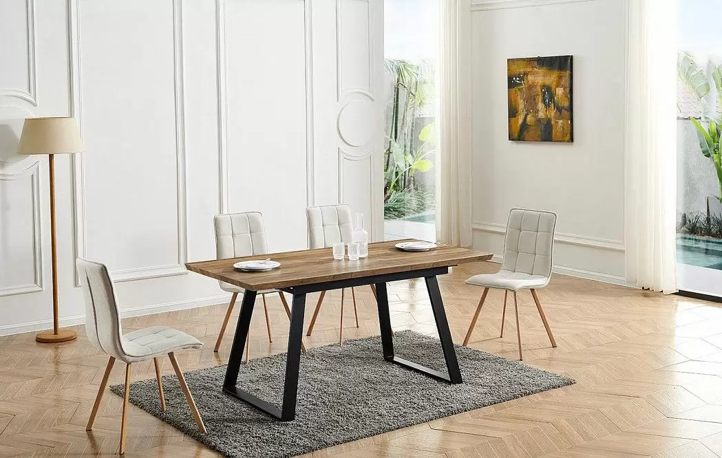 Стол раскладной Maryland (120), дерево/черный - фото 2