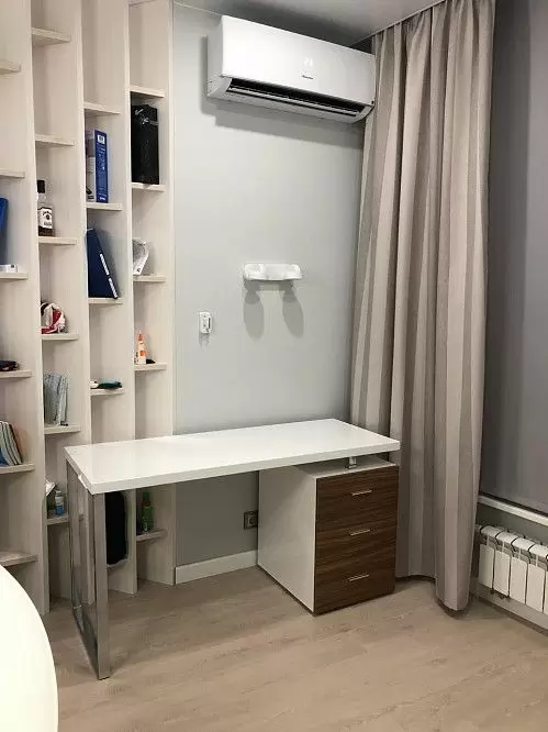 Стол письменный Endeavor, белый/дерево - фото 12