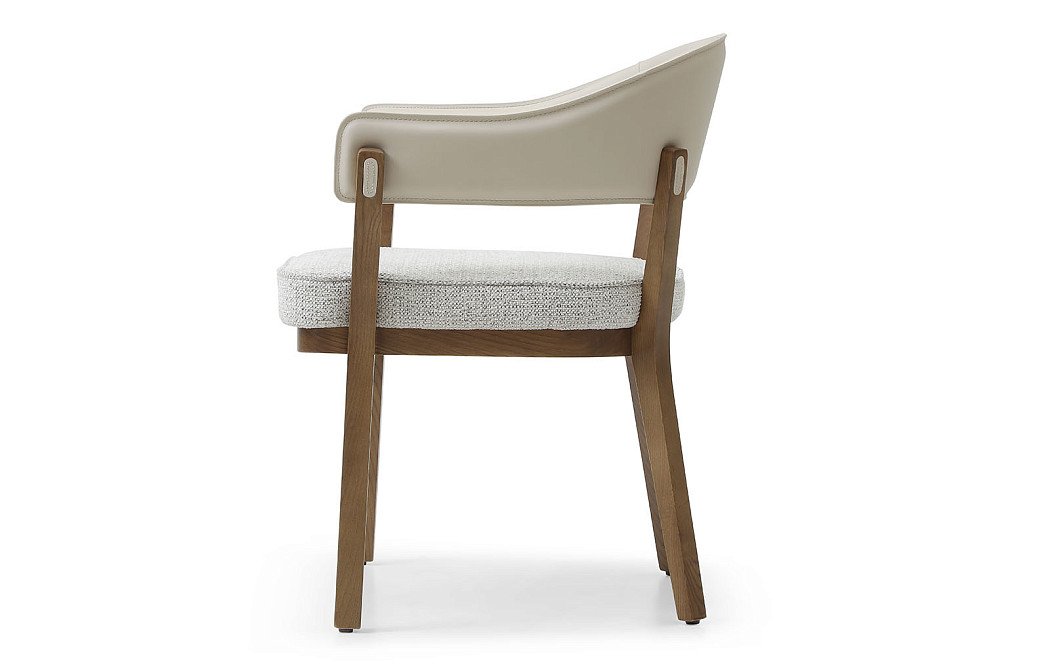 Стул Ernest, бежевый/серый/орех - фото 14