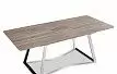 Стол раскладной Otis 160-200, дуб/сталь