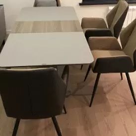 Стол Rosanna + 4 стула Matilda