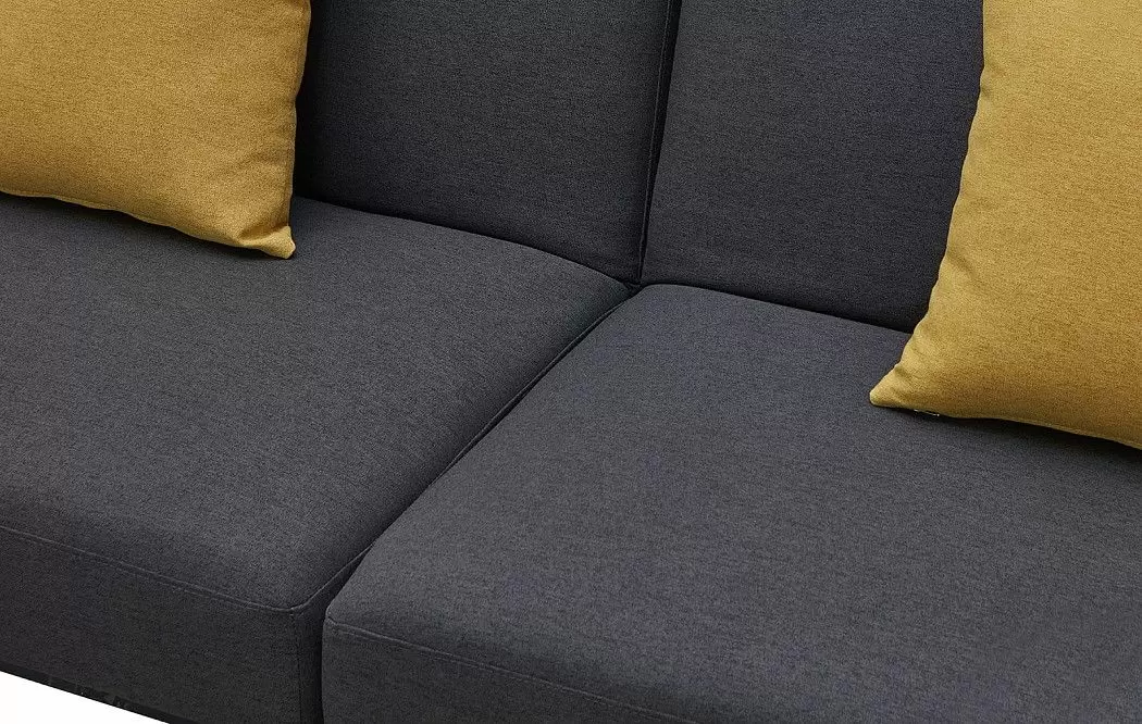 Диван-кровать Soho, графитовый/желтый - фото 10
