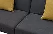 Диван-кровать Soho, графитовый/желтый