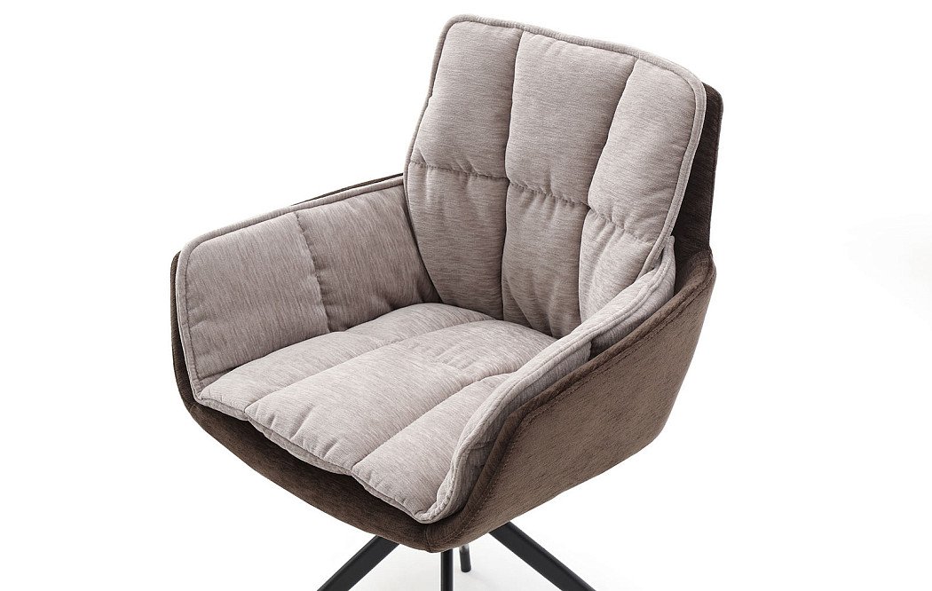 Стул Lotta, бежевый/коричневый - фото 3