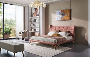 Кровать Venezia 180х200, коралловый Кровать Venezia 180х200, коралловый