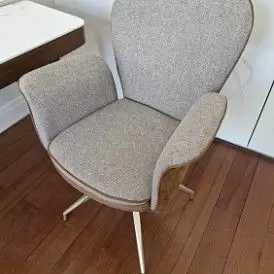 Стул Kimberly, карамель/шампань