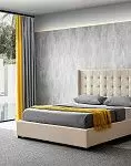 Кровать с подъемным механизмом Vivien 160x200, бежевый
