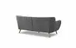 Диван Copenhagen 3-х местный, темно-серый пепел (п05-18)