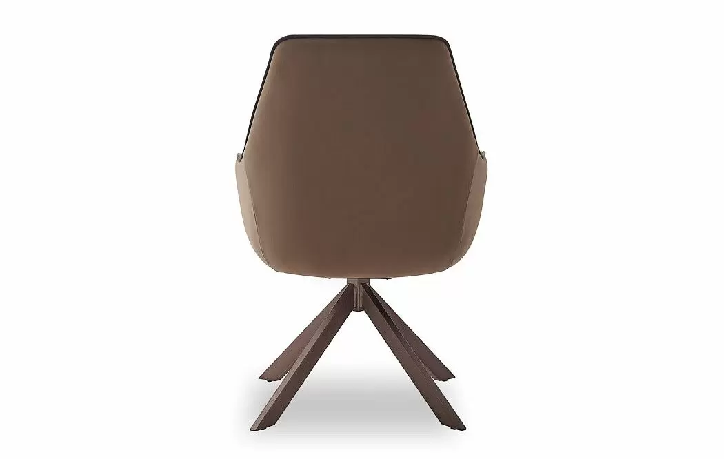 Стул Emma, графит/коричневый/бронза - фото 14