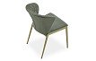 Стул Hilda, зеленый/шампань