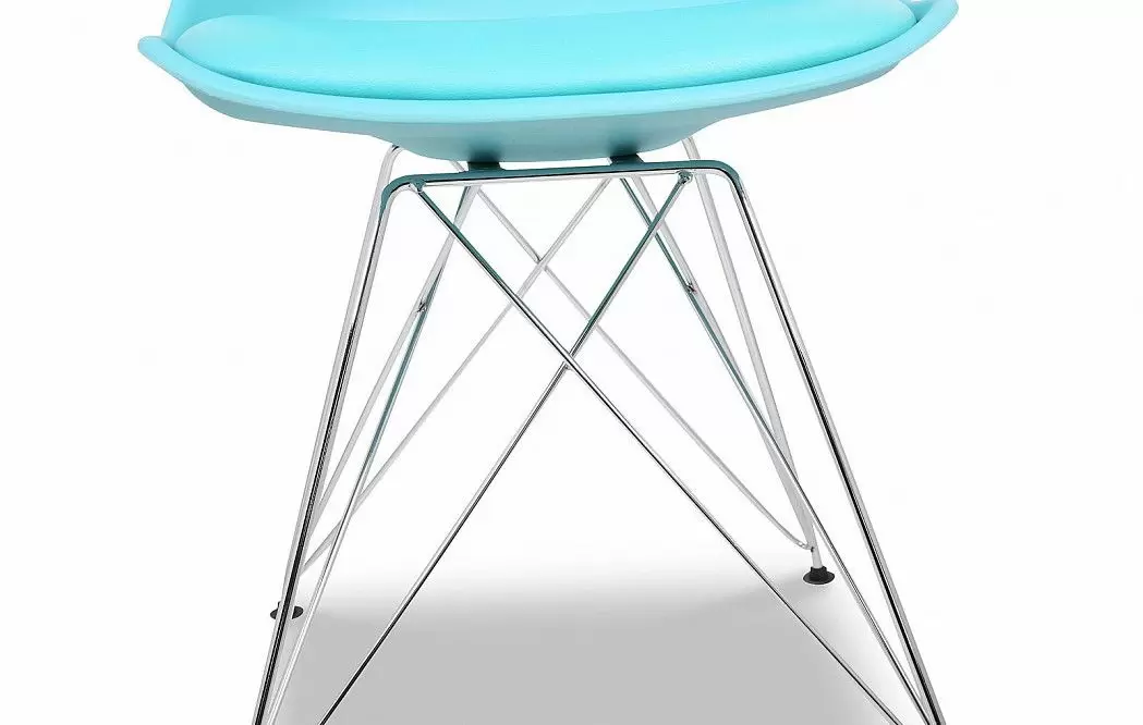 Стул Elly (в стиле Eames), голубой - фото 4